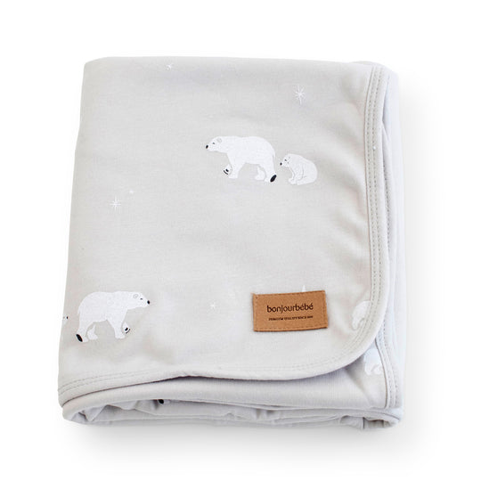 Manta Arrullo Algodón - Polaris Gris - Bonjourbébé