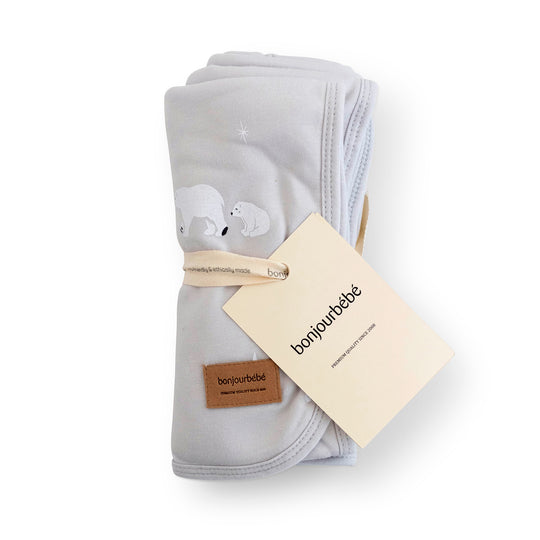 Manta Arrullo Algodón - Polaris Gris - Bonjourbébé