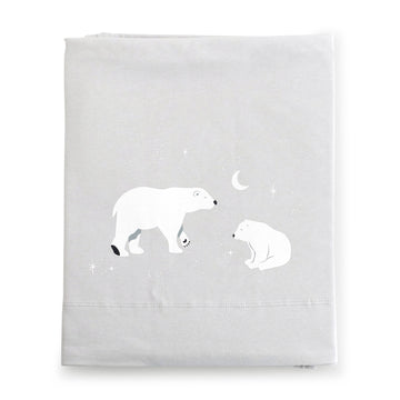 Sábana Polaris Gris - Mini cuna 50x80 - Bonjourbébé
