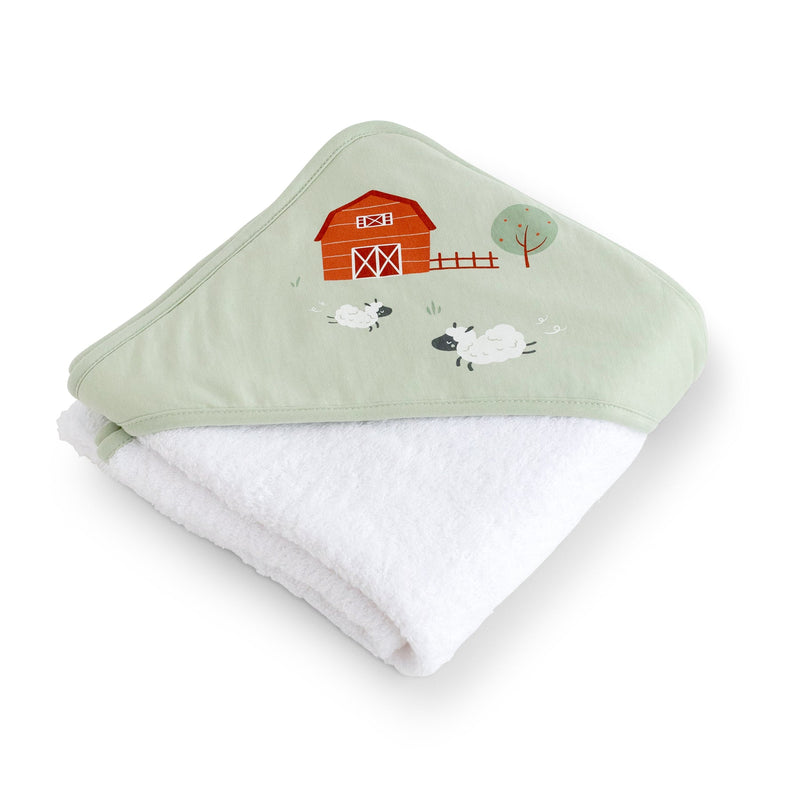 Capa de Baño XL - Funny Farm Serigrafía - 100x100cm - Bonjourbébé