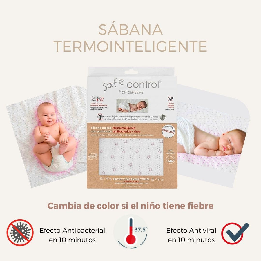 SÁBANA TERMOINTELIGENTE ALGODÓN – Smart Mom