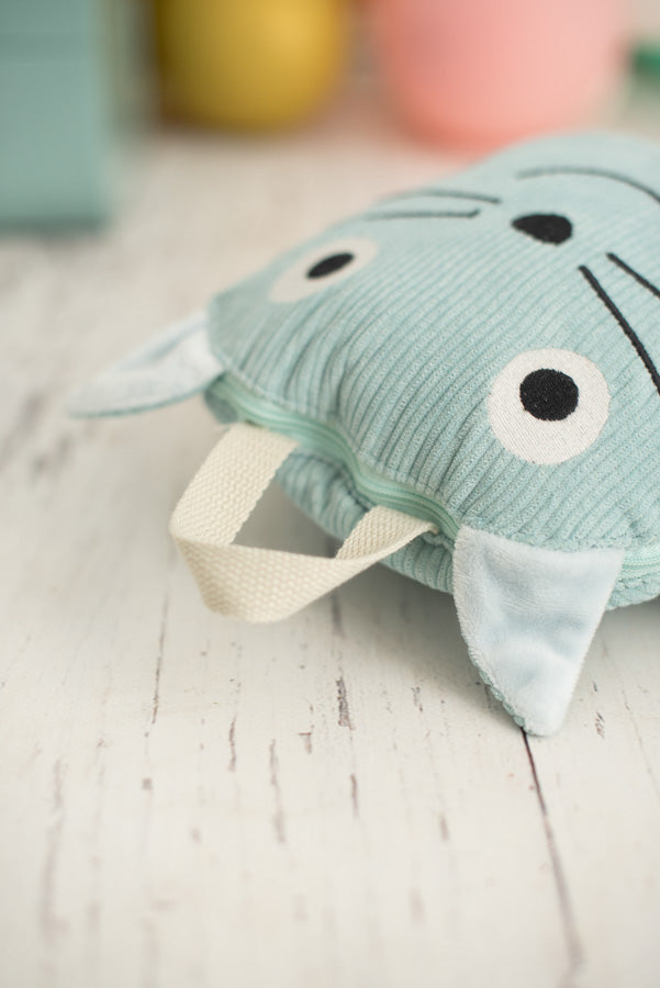 Manta de viaje y cojín 2 en 1 - Gato