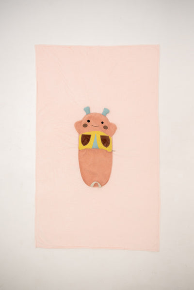 Manta de viaje y cojín 2 en 1 - Ladybug