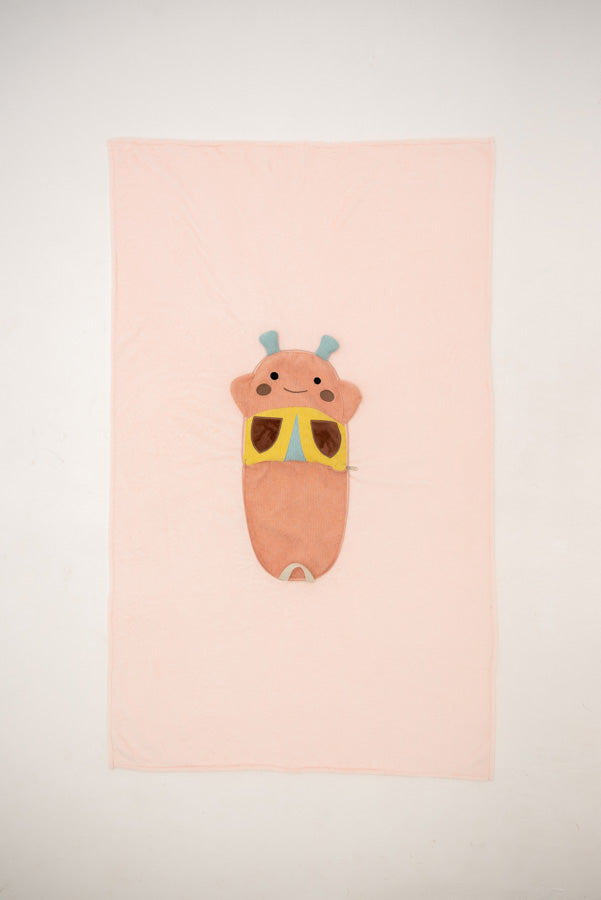 Manta de viaje y cojín 2 en 1 - Ladybug