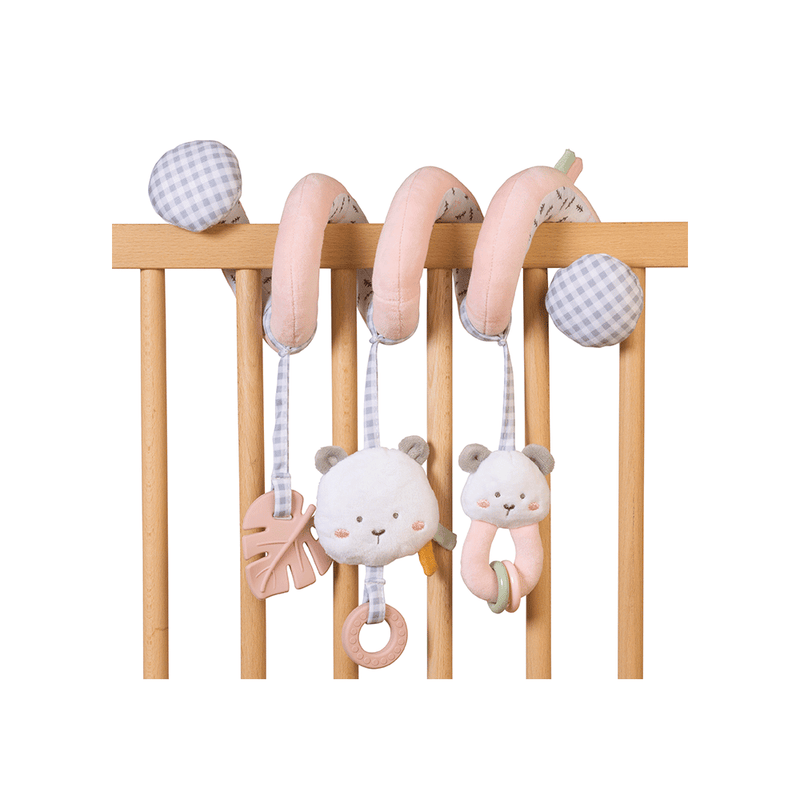 Espiral con sonajeros "Sweet & Fun" - Polaris Rosa