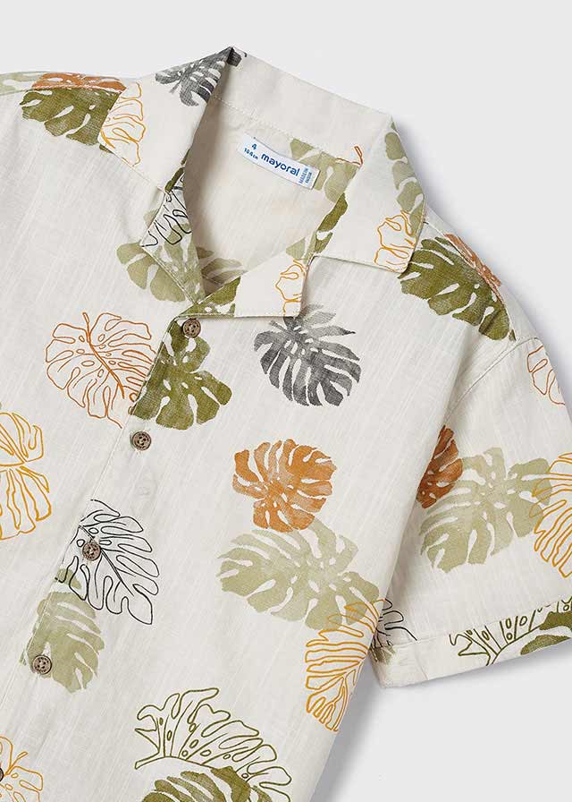 Camisa resort Better Cotton niño.