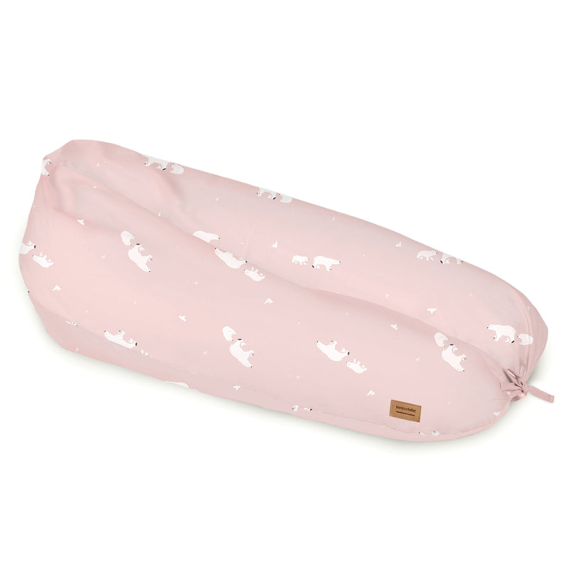 Cojín de Lactancia XL - Polaris Rosa - Bonjourbébé - 190cm