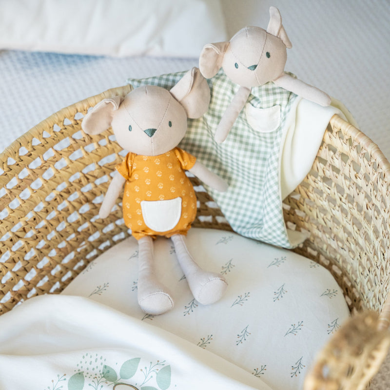 Ratoncito de trapo "Spring Cottage" - Pepper