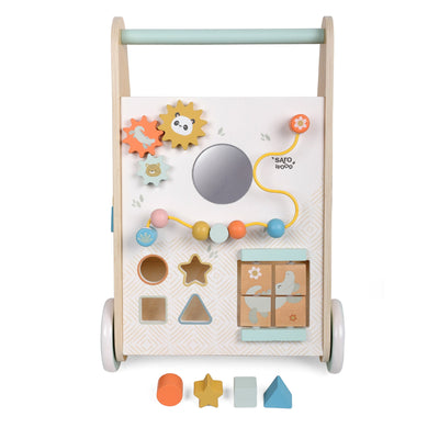 PREVENTA-Andador multiactividad Montessori- madera.