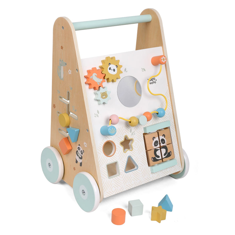 PREVENTA-Andador multiactividad Montessori- madera.