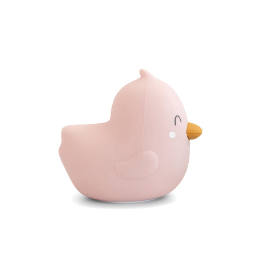 Luz de compañía silicona "Bright Duck" - Rosa
