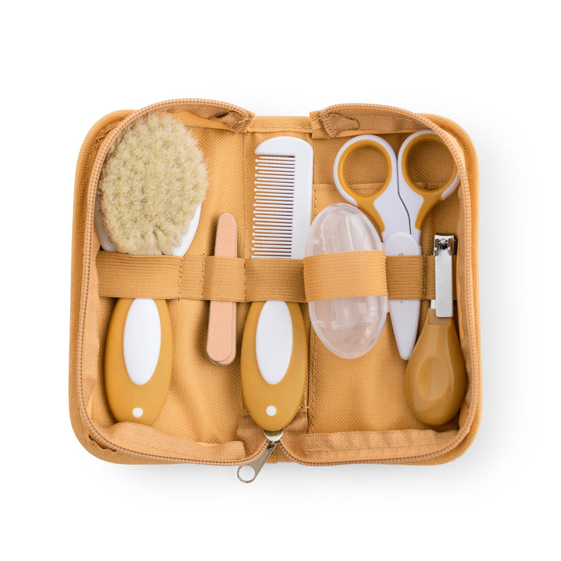 Neceser de aseo para el bebé - Mostaza