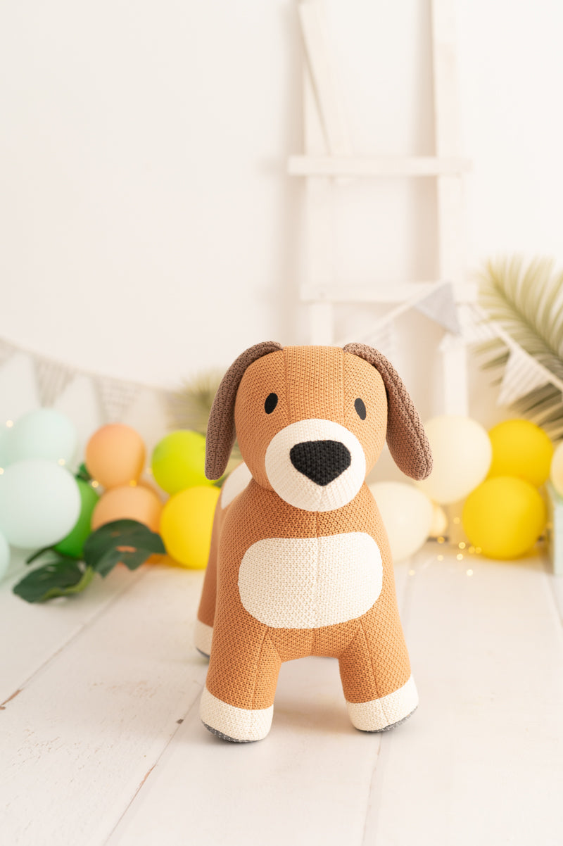 PELUCHE AMIGURUMI DOG TOBY MINI *NEW