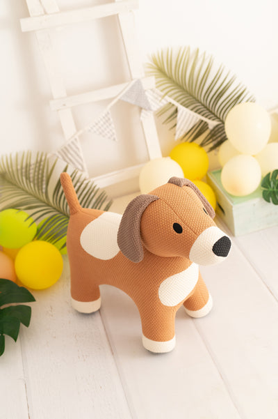 PELUCHE AMIGURUMI DOG TOBY MAXI *NEW
