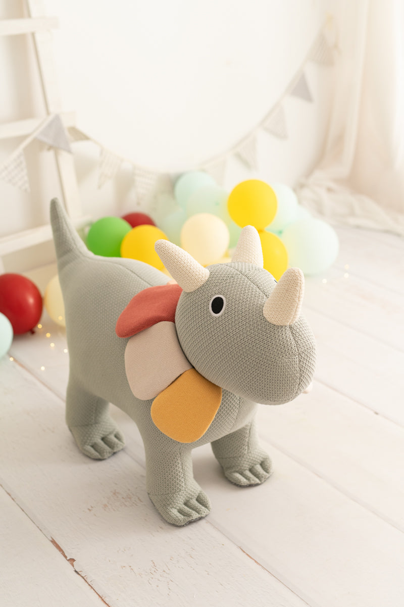 Peluche Triceraptus Brutush Maxi - Crochetts