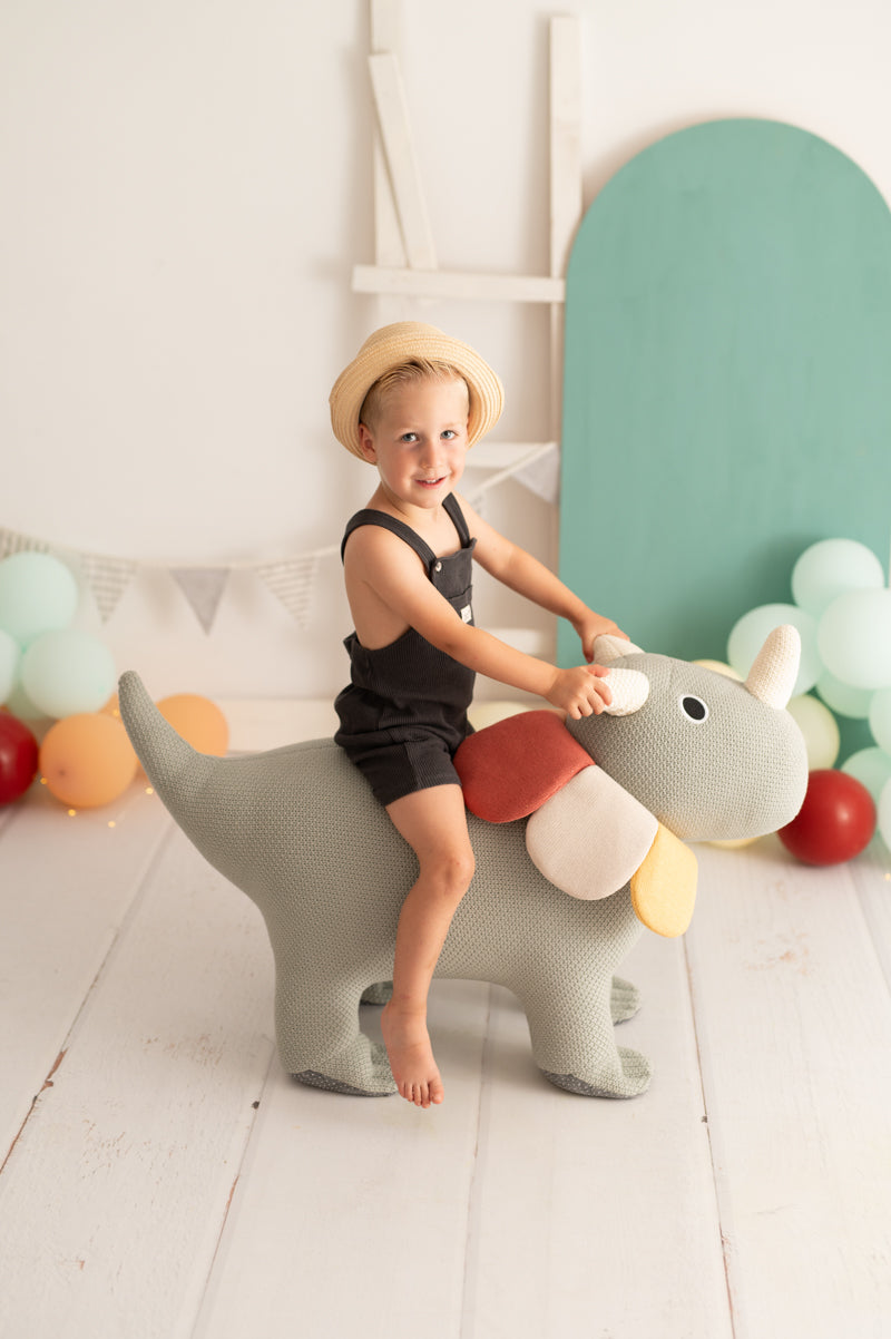 Peluche Triceraptus Brutush Maxi - Crochetts