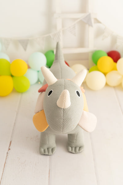 Peluche Triceraptus Brutush Maxi - Crochetts