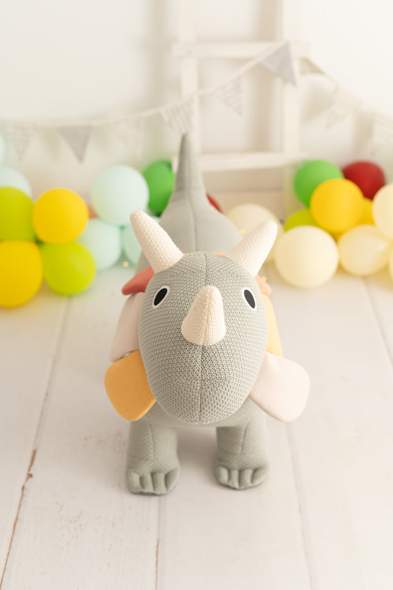 Peluche Triceraptus Brutush Maxi - Crochetts