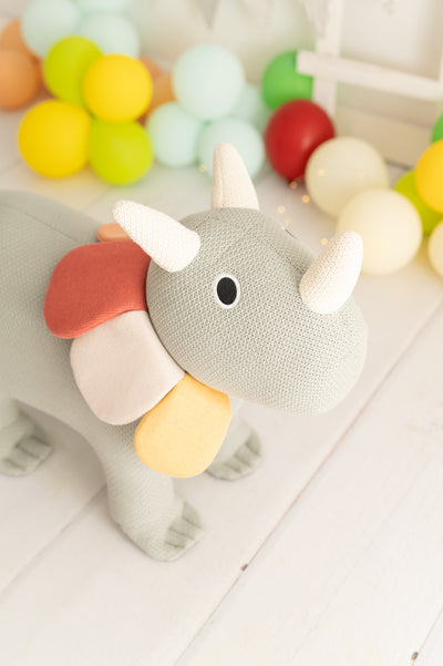 Peluche Triceraptus Brutush Maxi - Crochetts