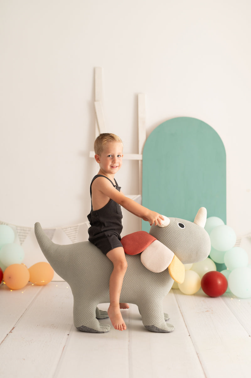 Peluche Triceraptus Brutush Maxi - Crochetts