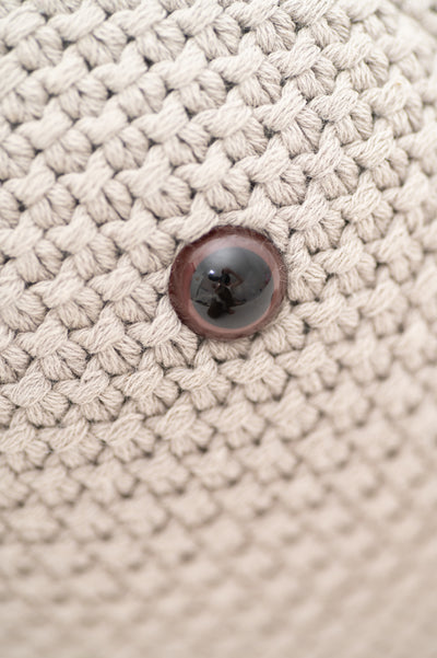 Peluche Amigurumi - Elefante Teo Gris - Mini