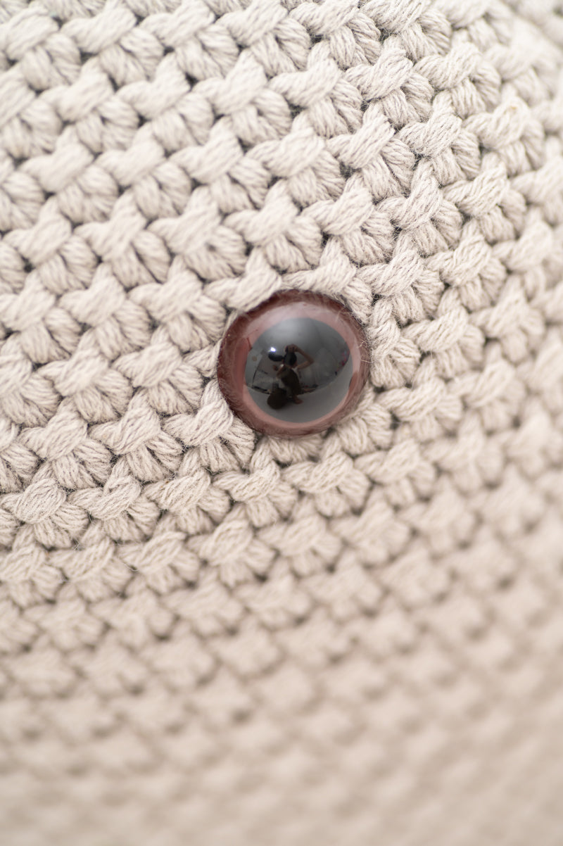 Peluche Amigurumi - Elefante Teo Gris - Mini