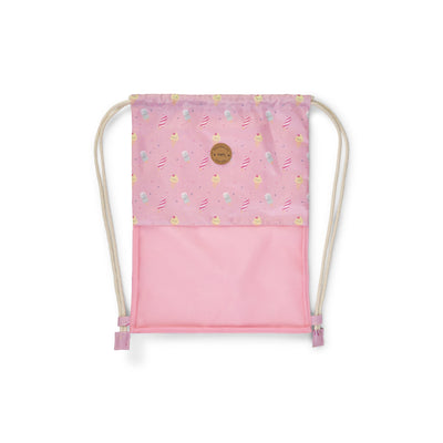 Mochila saco antiarena-Rosa /Preventa