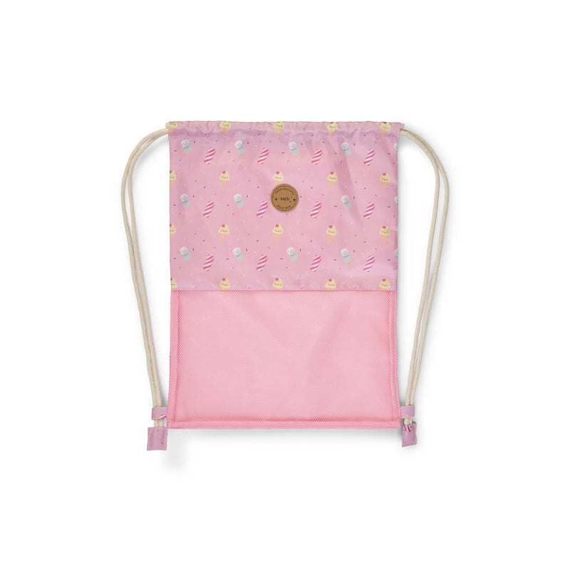 Mochila saco antiarena-Rosa /Preventa