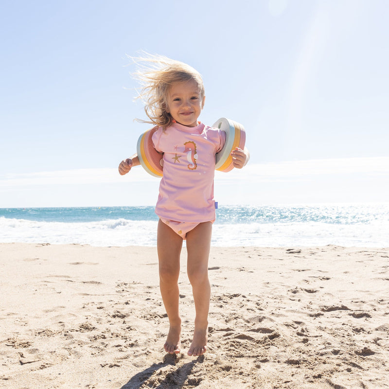 Camiseta de baño protección solar 3-6 Meses/Rosa/Preventa