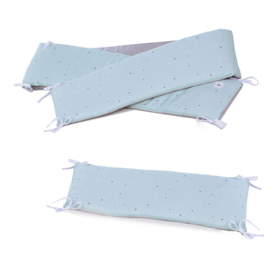 Set textil minicuna colecho 80x50 cm - Funda + Relleno +Protector.