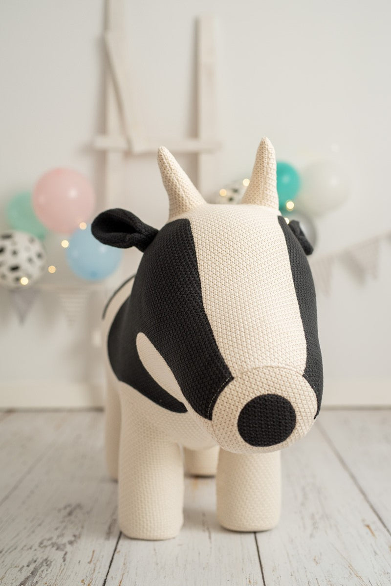 RESERVA - PELUCHE AMIGURUMI VACA MAXI *NEW - ABONA EL 50%