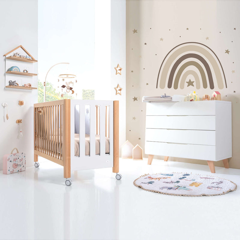 Cuna  OCCA 4en1 - 60x120 Blanca. New SEP