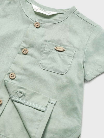 Conjunto bebé 2 piezas camiseta bermuda de algodón sostenible - Europa 2024