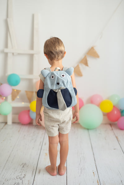 Mochila Castor - Crochetts