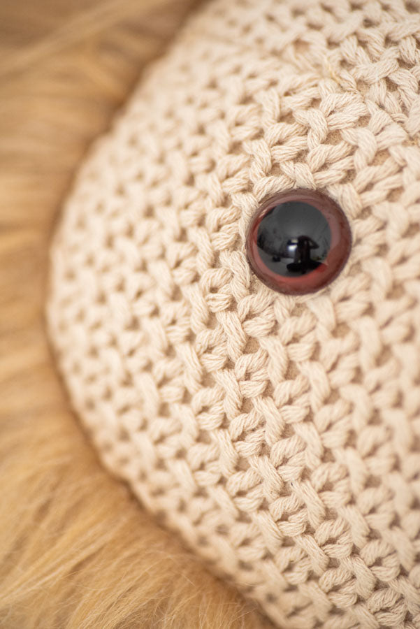 PELUCHE AMIGURUMI LEÓN MINI *NEW