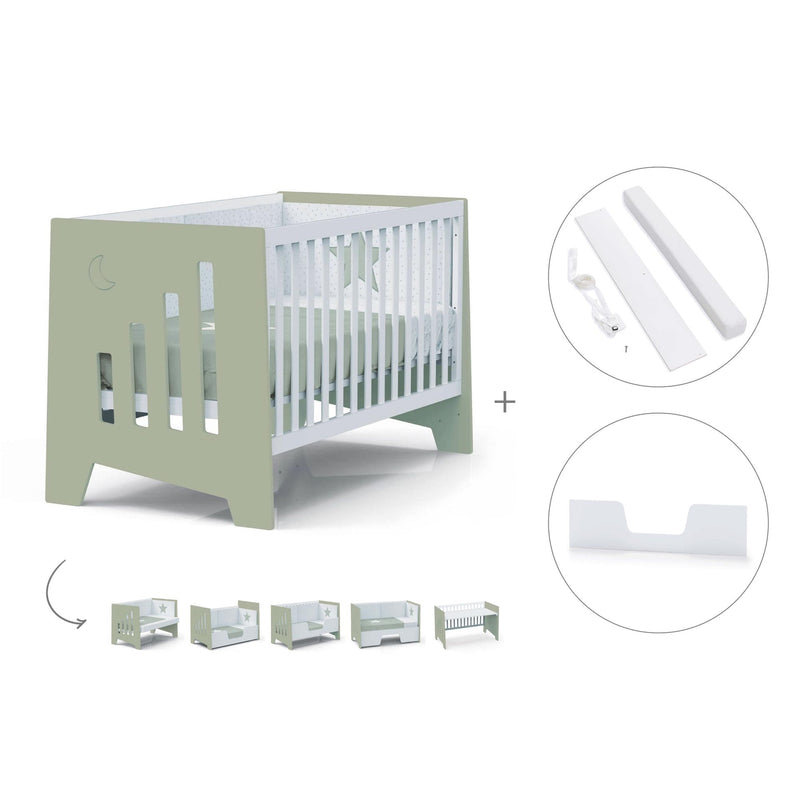 ENTREGA INMEDIATA - OMNI XL (5en1) 70x140- OLIVA NEW*
