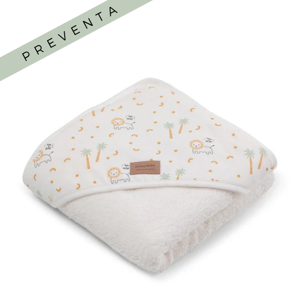 PREVENTA-CAPA DE BAÑO XL NAIROBI 2 100% Álgodón - Bonjourbébé