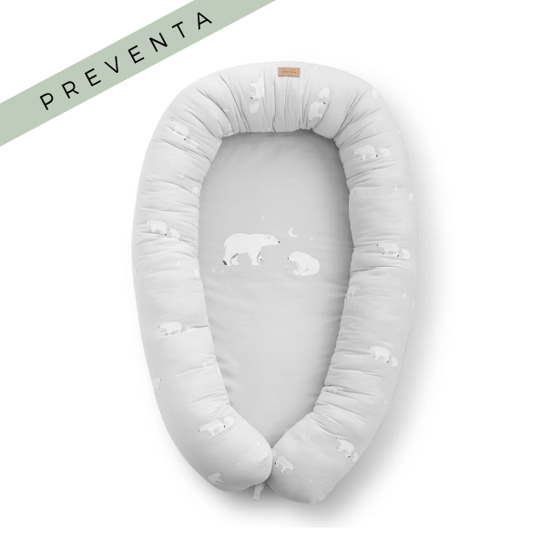 PREVENTA- NIDO  POLARIS GRIS- Bonjourbébé new.