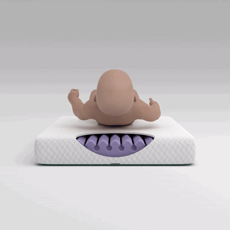 COLCHON VOLANA LEMUR - Anti plagiocefalia y Anti Asfixia new. – Smart Mom