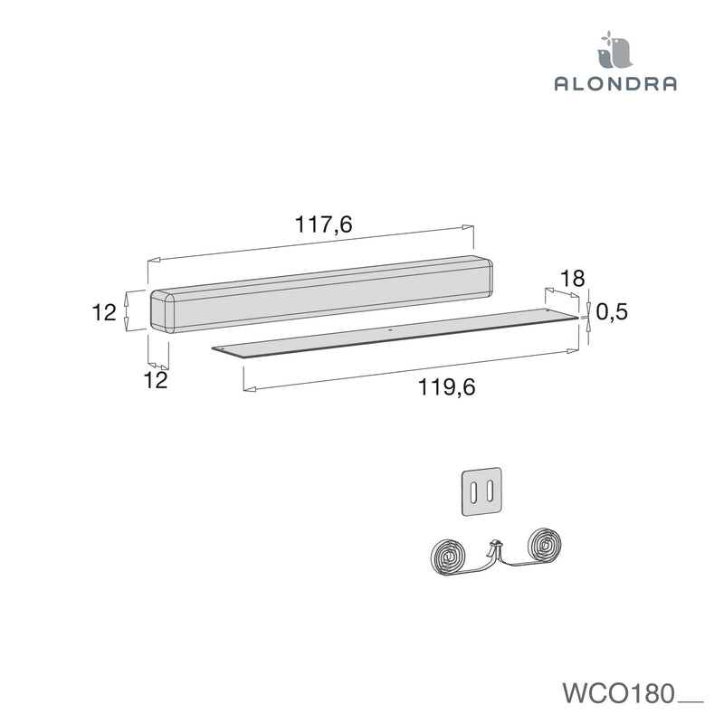 Kit colecho para cunas de 60x120cm- WCO180-70