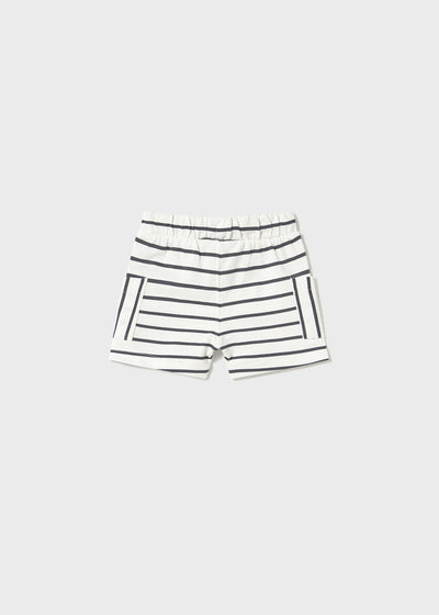 Bermuda casual bebé rayas