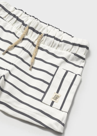 Bermuda casual bebé rayas