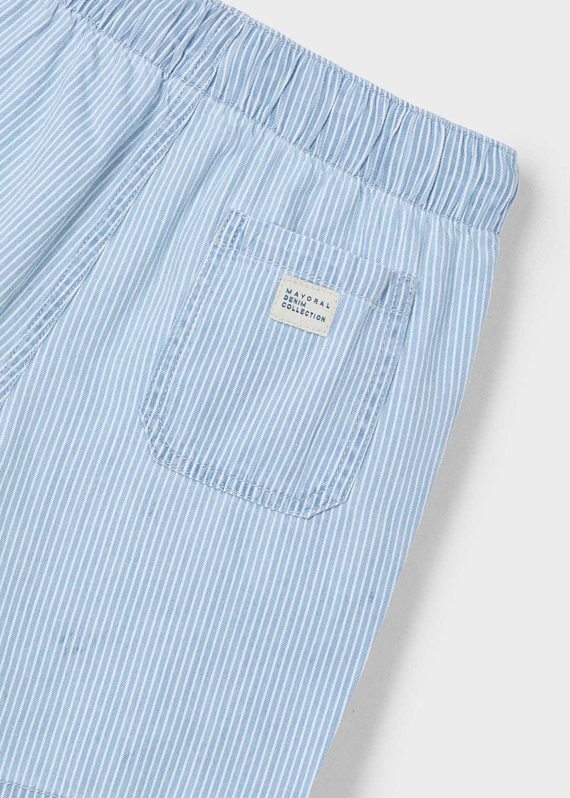 Bermuda vaquera casual niño
