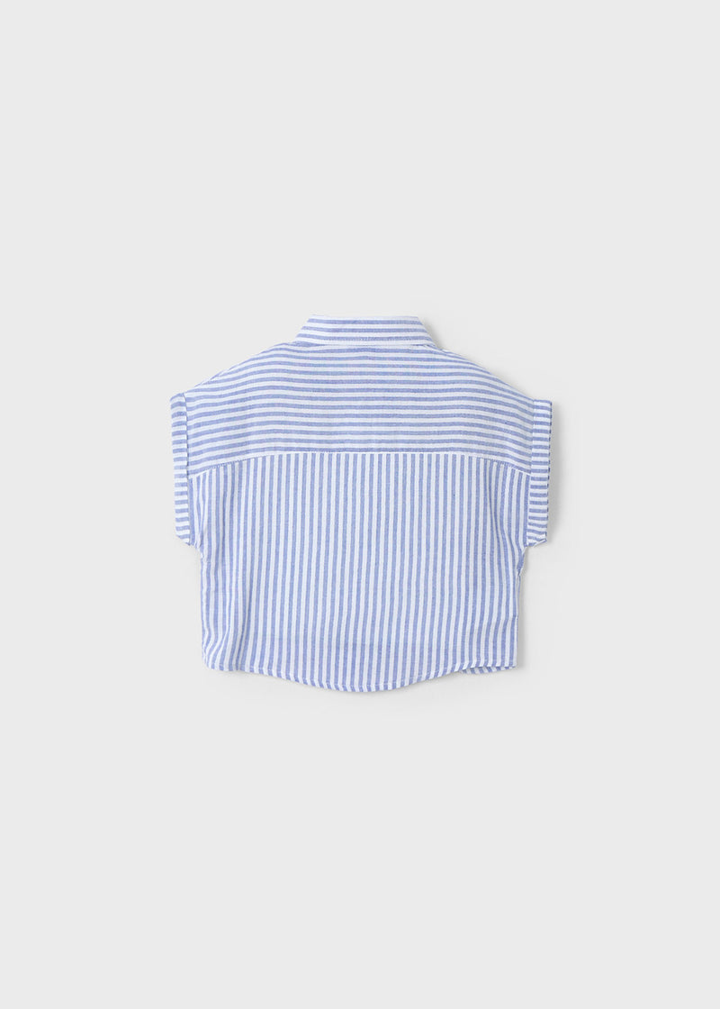 Blusa con top rayas niña