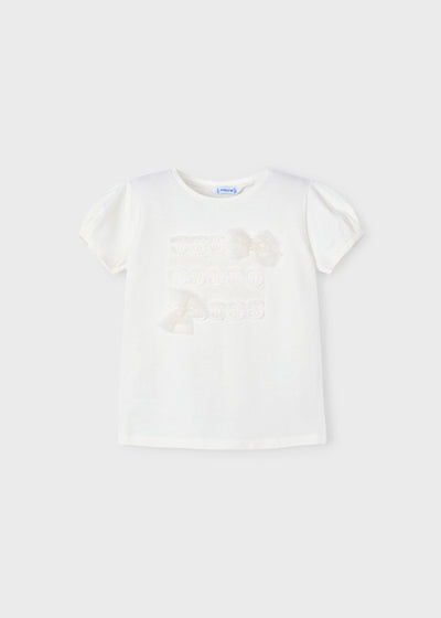 Camiseta lazos plumeti niña