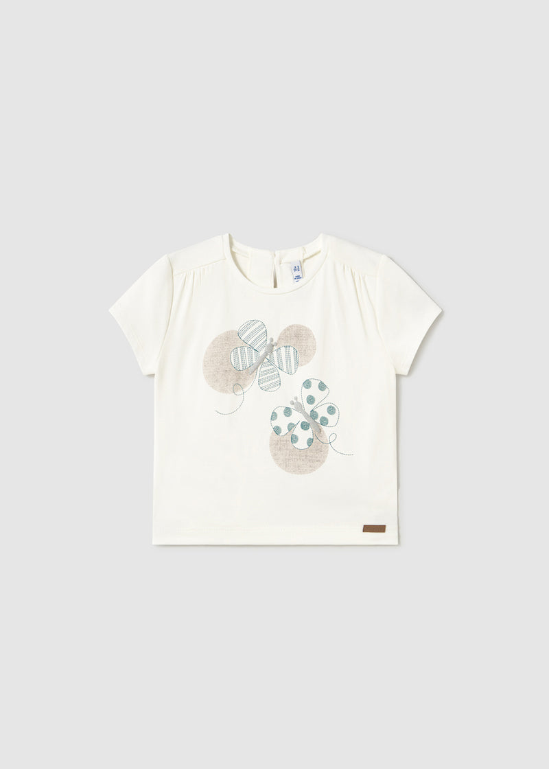 Camiseta mariposas bebé