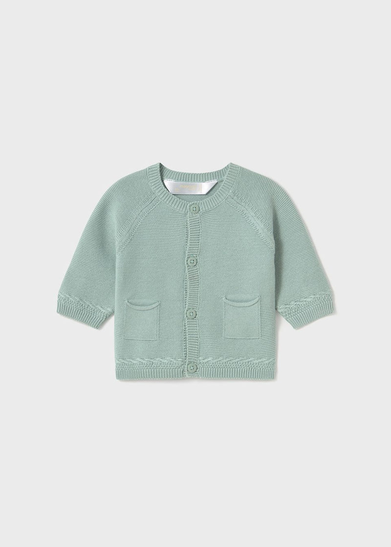 Cardigan tricot recién nacido