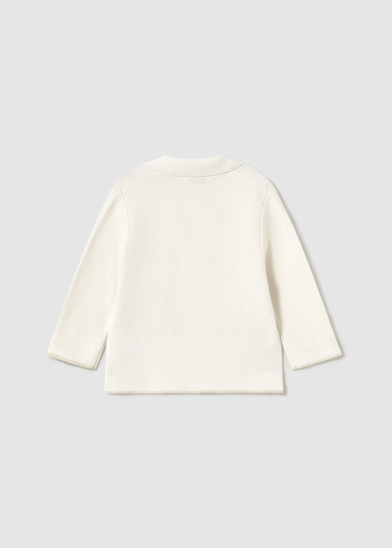 Chaqueta tricot bebé