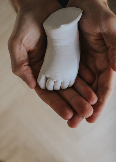 Set 3D de mano y huella Bebé NO TÓXICO - Recuerdos - Dinamarca