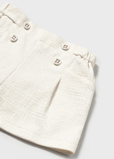 Pantalón corto estructura bebé